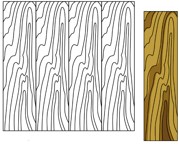 Veneer Pattern Matching Bookmatched, Sunburst & More