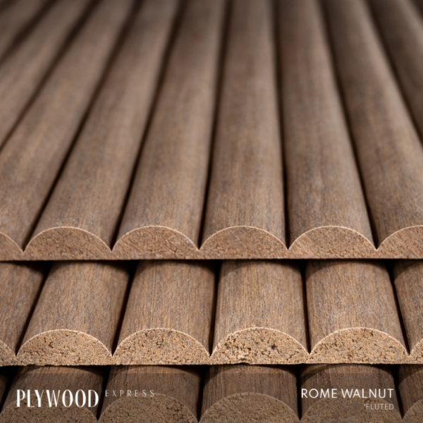 ROME FLUTED | WALNUT - Plywoodexpress